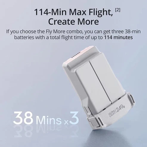 Drone Mini 4 Pro (DJI RC 2), Drones with Camera for Adults 4K, Under 249 g, 34 Mins Flight Time, 20km Max Video Remote Control